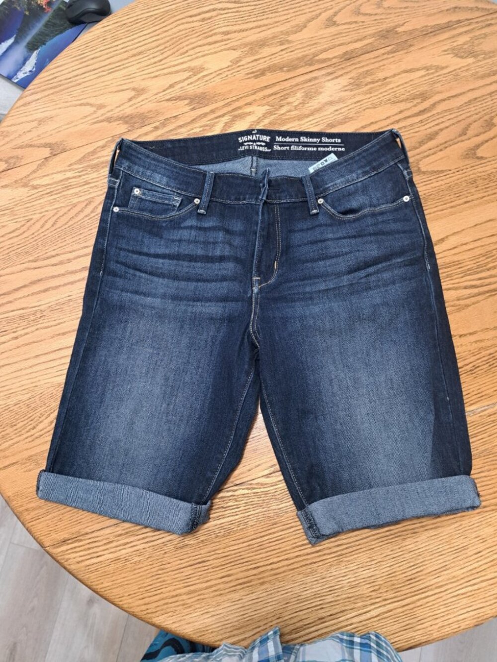 Signature by Levi Strauss & Co. Modern Skinny Shorts.